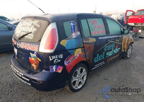 2010 Mazda Mazda5 Sport from USA, damaged, VIN JM1CR2W30A0361195